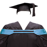 law graduate gown